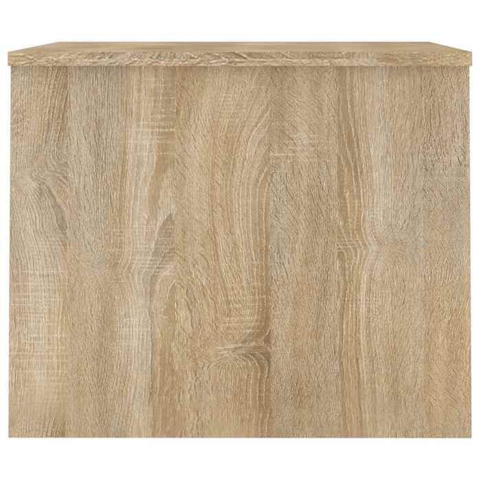 vidaXL sofabord Sonoma eg 80x50,5x41,5 cm konstrueret træ 809641