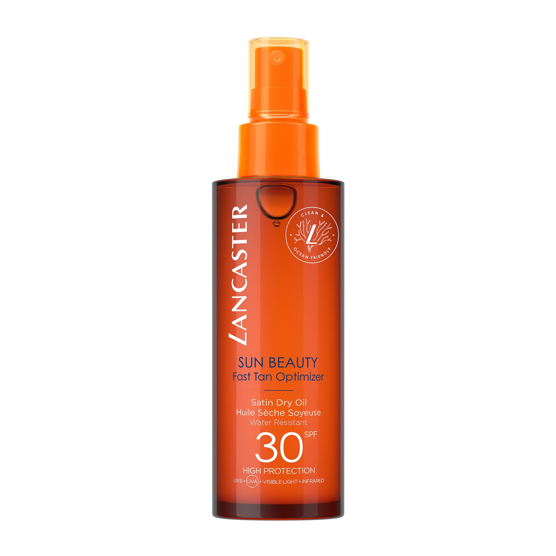 Satensko suho ulje za lice i tijelo za zaštitu od sunca SPF30 150 ml - Lancaster