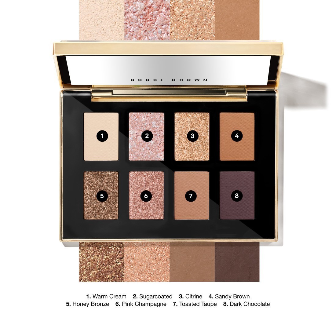 Bobbi Brown palete sjenila za oči SWEET SUITE COLLECTION Land of Sweets, 8 komada, 1,5 g