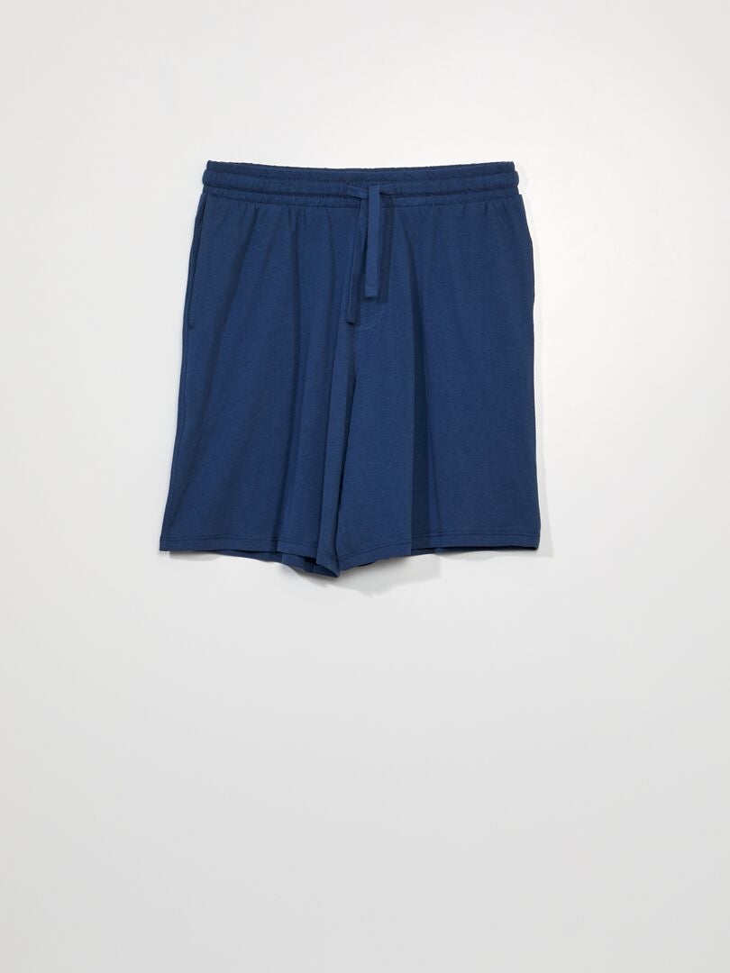 Pijama curto - estampa esportiva - 2 peças - BRANCO