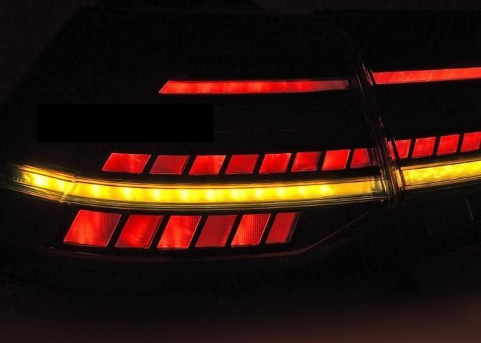 Par de luces traseras LED dinámicas rojas para VW Golf 7 13-19 - 41195223