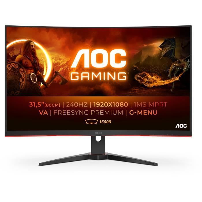 Gamingmonitor - AOC - C32G2ZE/BK - 31,5