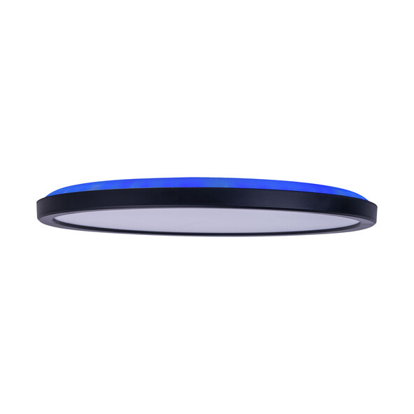 Φωτιστικό οροφής LED CARLO με οπίσθιο φωτισμό RGB, ⌀ 29,3 cm