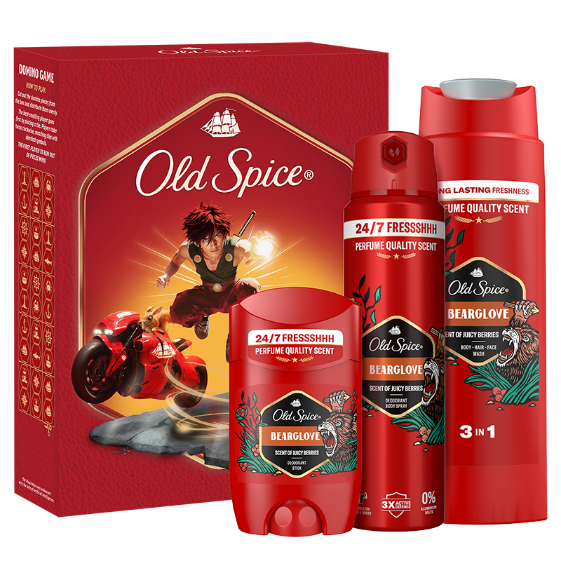 Old Spice Medvekesztyű