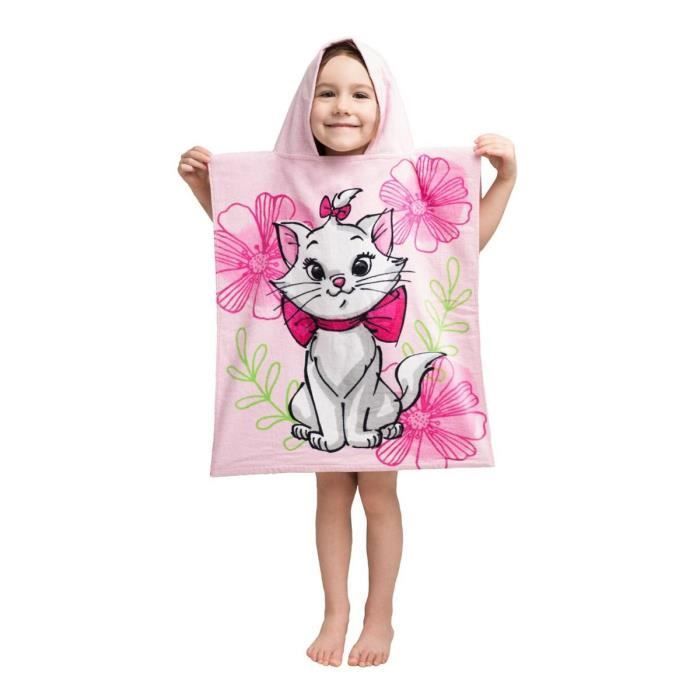 Les Aristochats Marie Serviette à Capuche Poncho