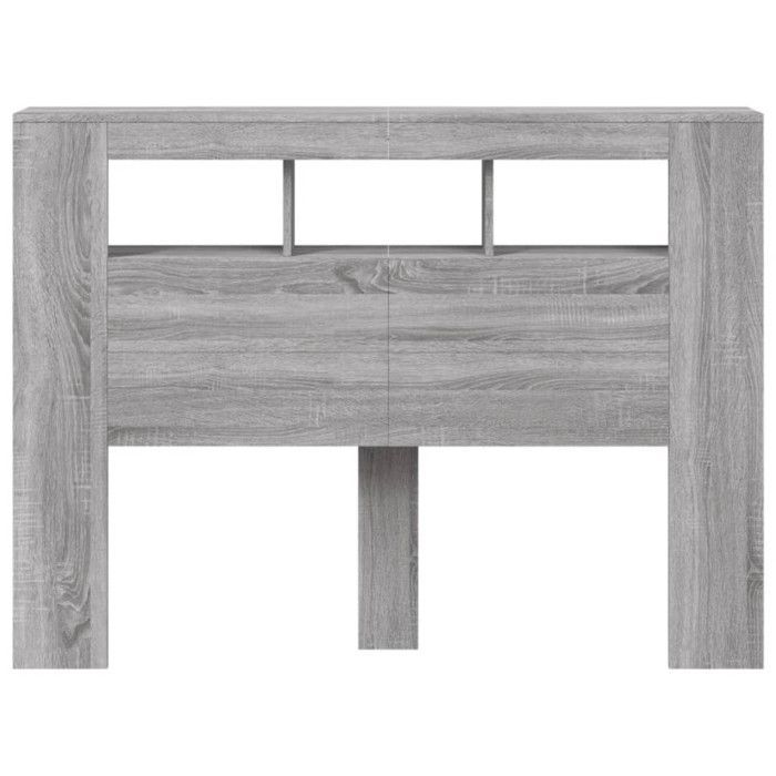 Cabecero LED vidaXL, cabecero para cama, accesorio para cama doble, muebles de dormitorio, decoración del hogar, 837349