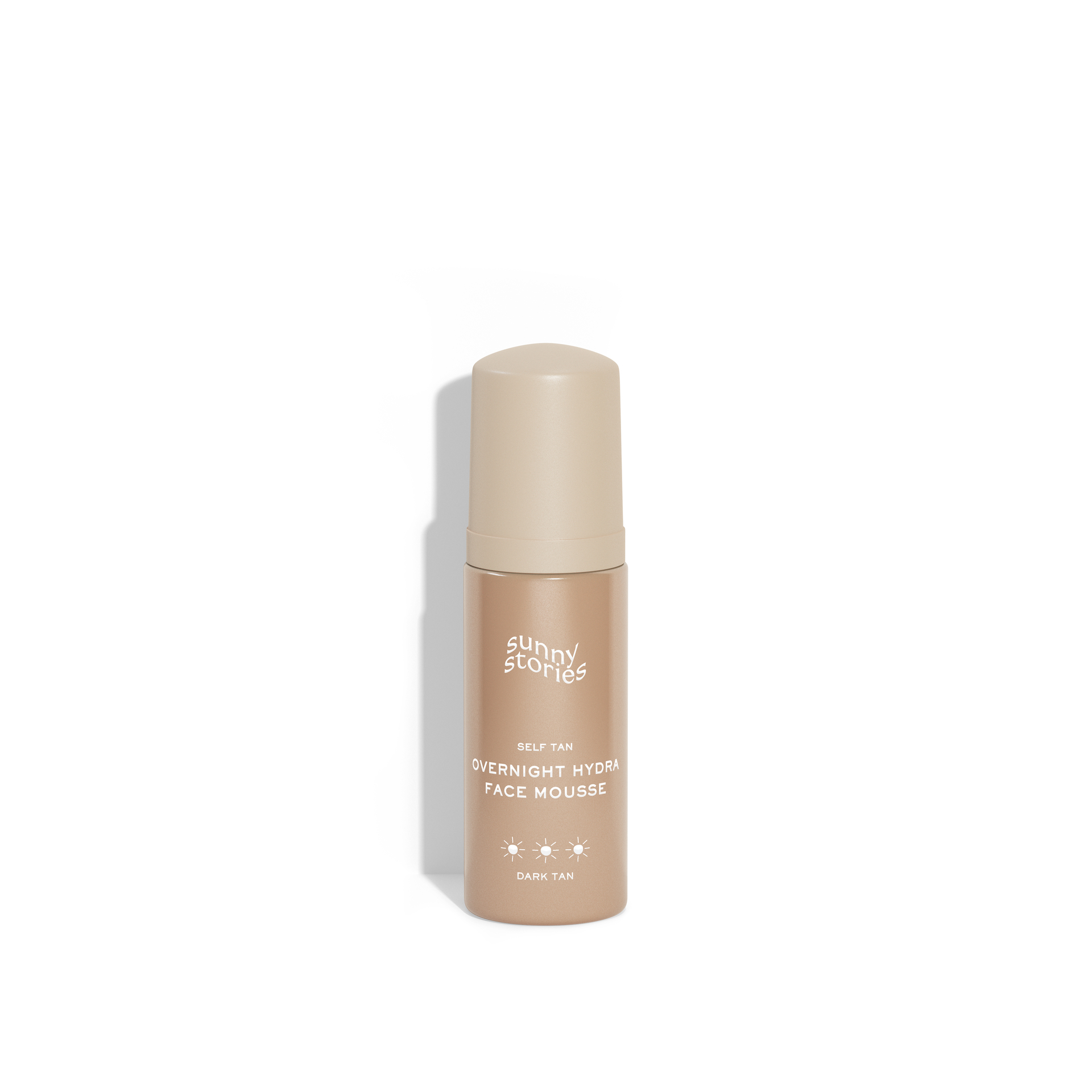 Samotamnjenje preko noći Hydra pjena za lice za tamni ten 50 ml - Sunny Stories