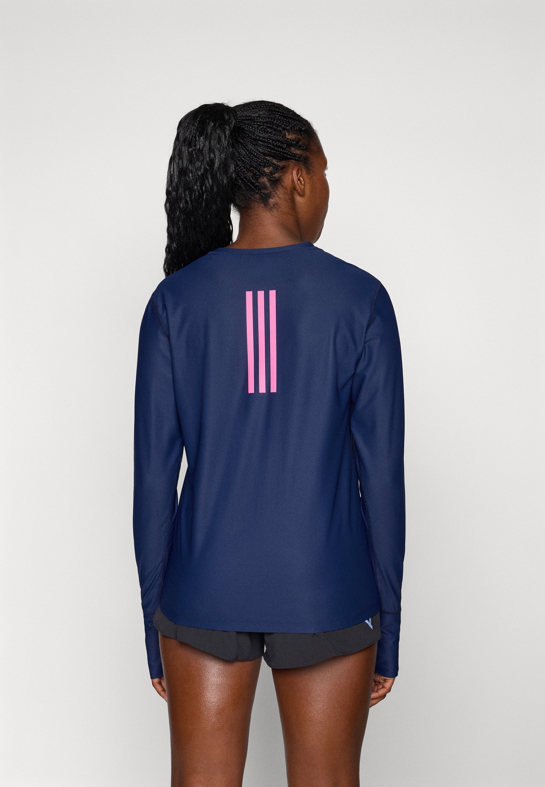 adidas Performance BER25 OTR LS - Bluză cu mânecă lungă - bleumarin universitar