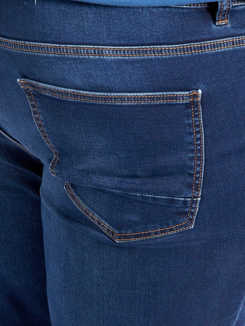 Calça jeans slim stretch - AZUL