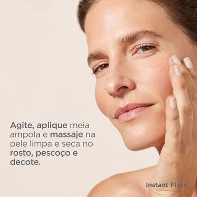 Isdinceutics Instant Flash Serum Lifting Effect -ampullit, kasvoampullit, välitön kohottava vaikutus, 5 ampullia.