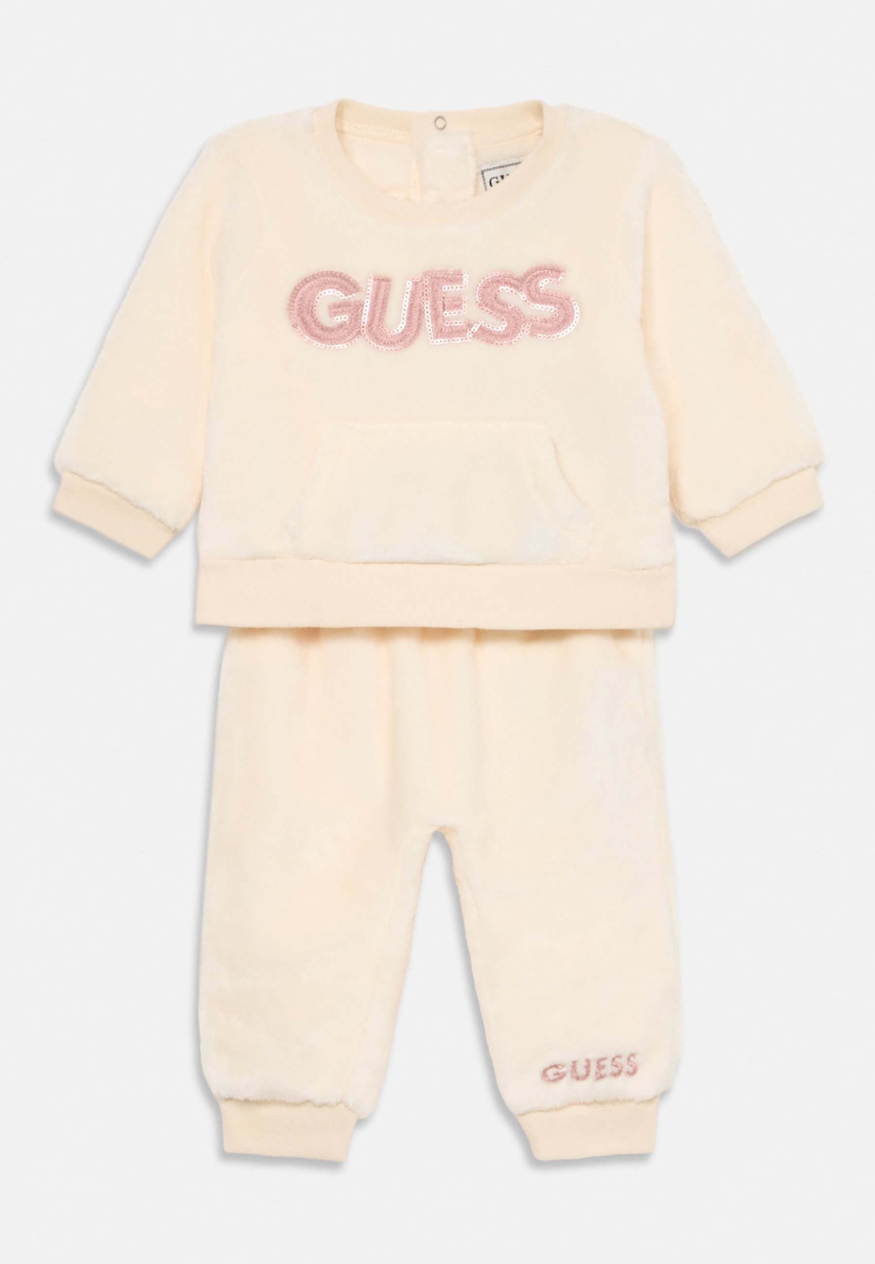 Guess BABY SET - Trainingspak - crèmewit
