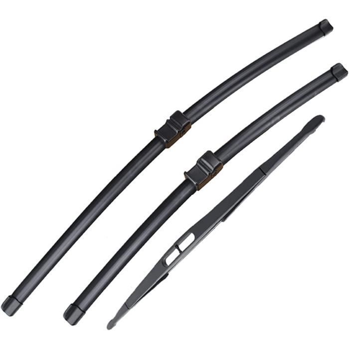 Juego de 3 limpiaparabrisas delanteros y traseros para Citroën Xsara Picasso 2005 2006 2007 2008 2009 2010