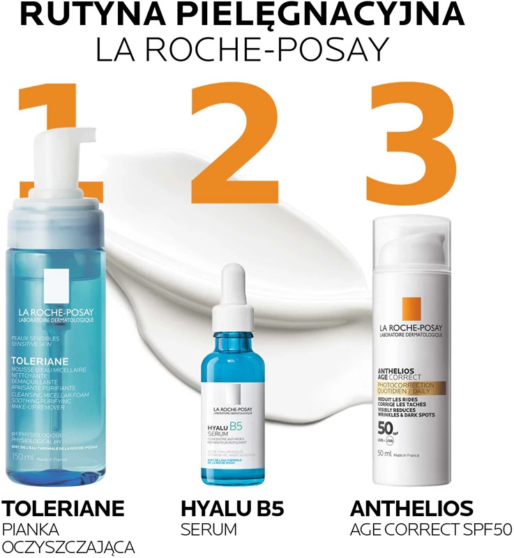 „La Roche-Posay Anthelios Age Correct“ dieninis kremas nuo senėjimo SPF 50