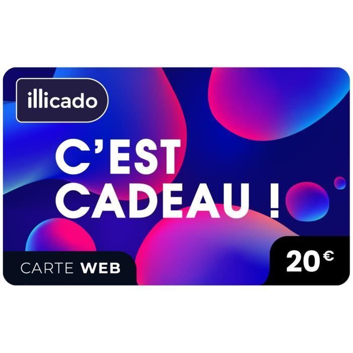 Digitale ILLICADO-Geschenkkarte im Wert von 20 €, einlösbar bei verschiedenen Händlern