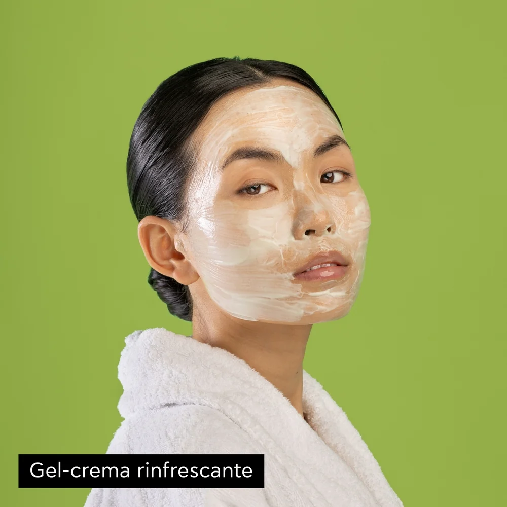Express Beauty - Viso Maschera Viso Idratante e Rinfrescante con Aloe - Maschera Idratante viso