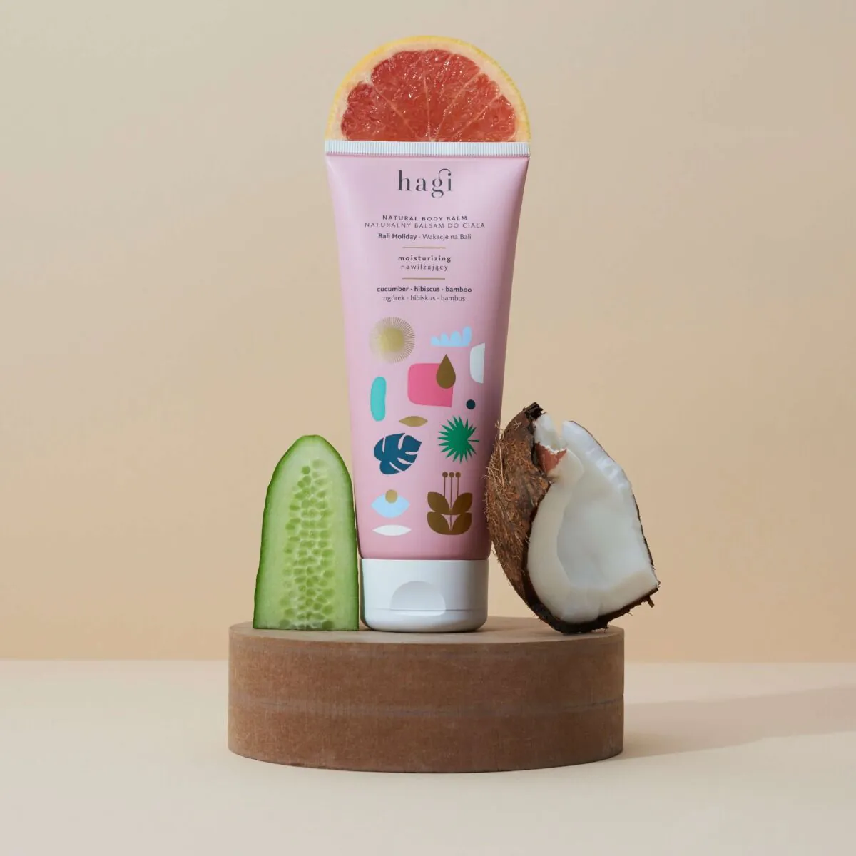 Hagi Naturalny Balsam do ciała Wakacje Na Bali Nawilżający