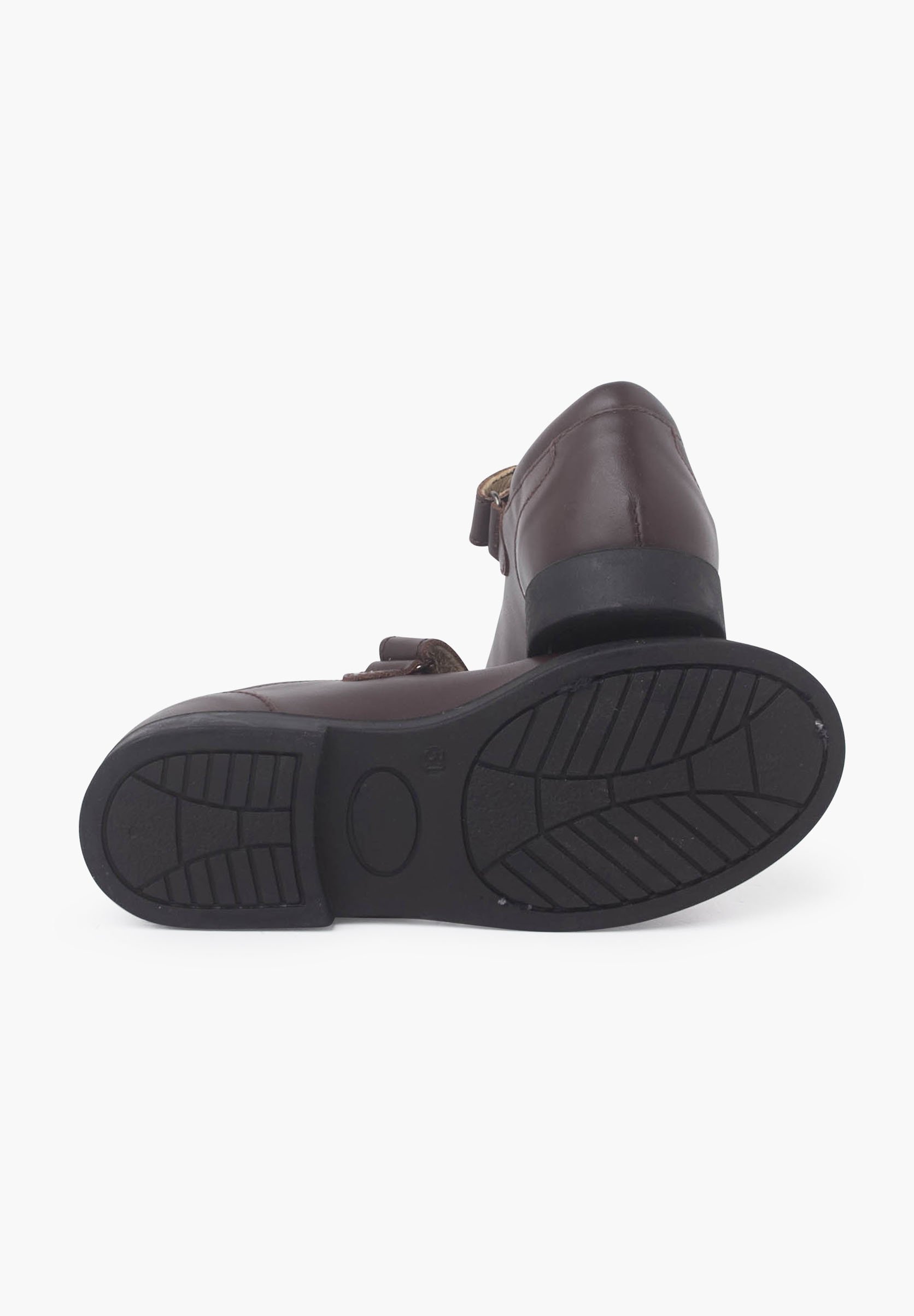 Pisamonas MERCEDITAS - Ballerinas mit Knöchelriemen - braun