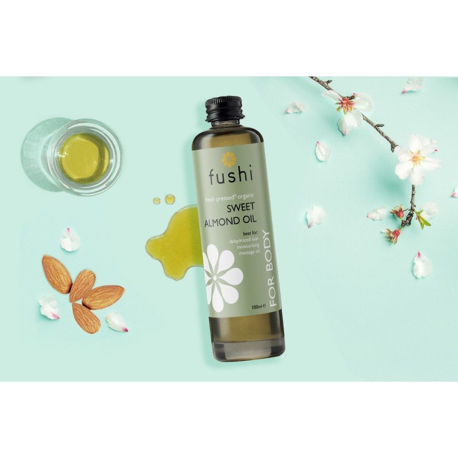 Fushi saldo zeltaino mandeļu sejas eļļa - 100 ml