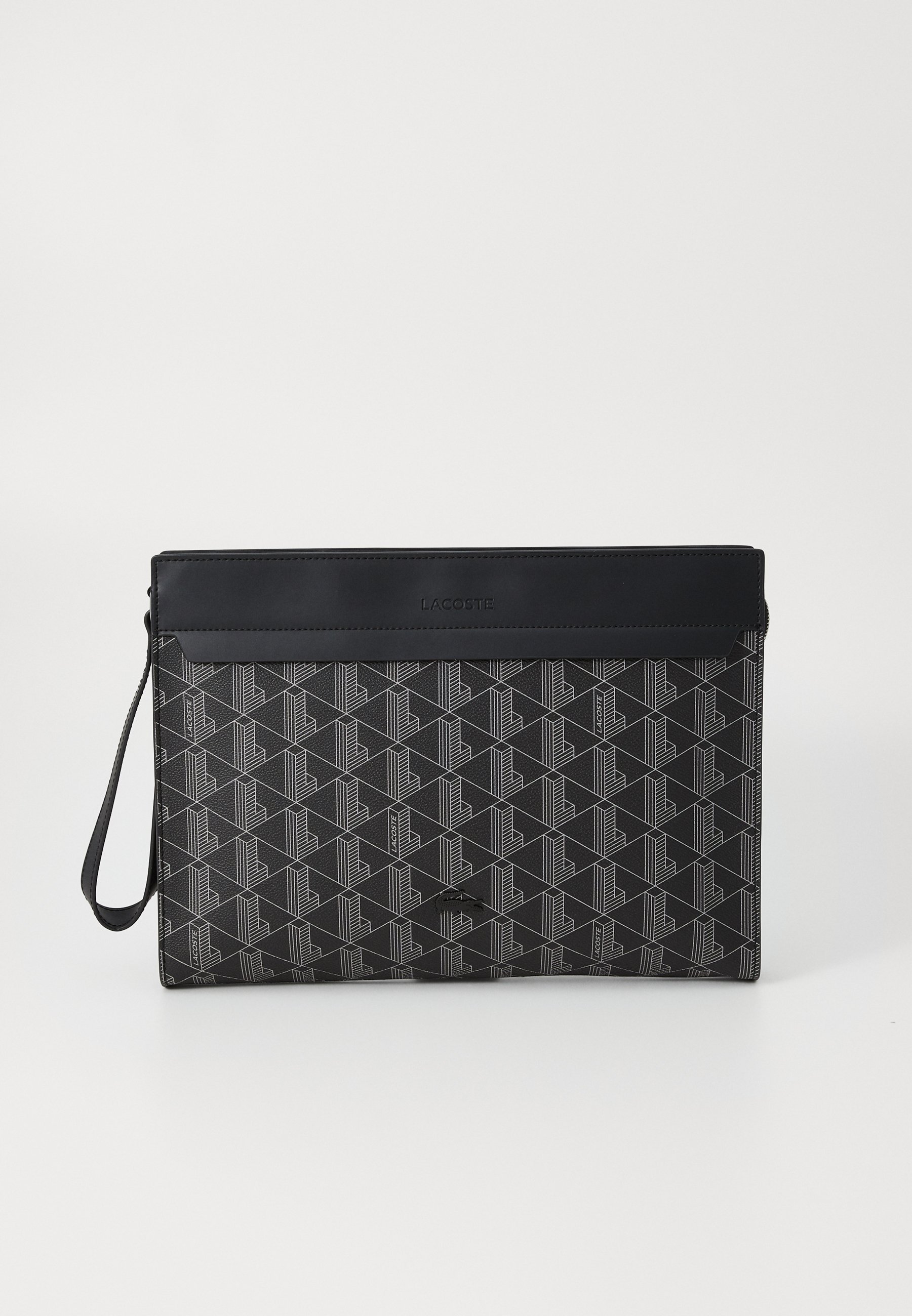 Lacoste Laptoptas - zwart/grijs