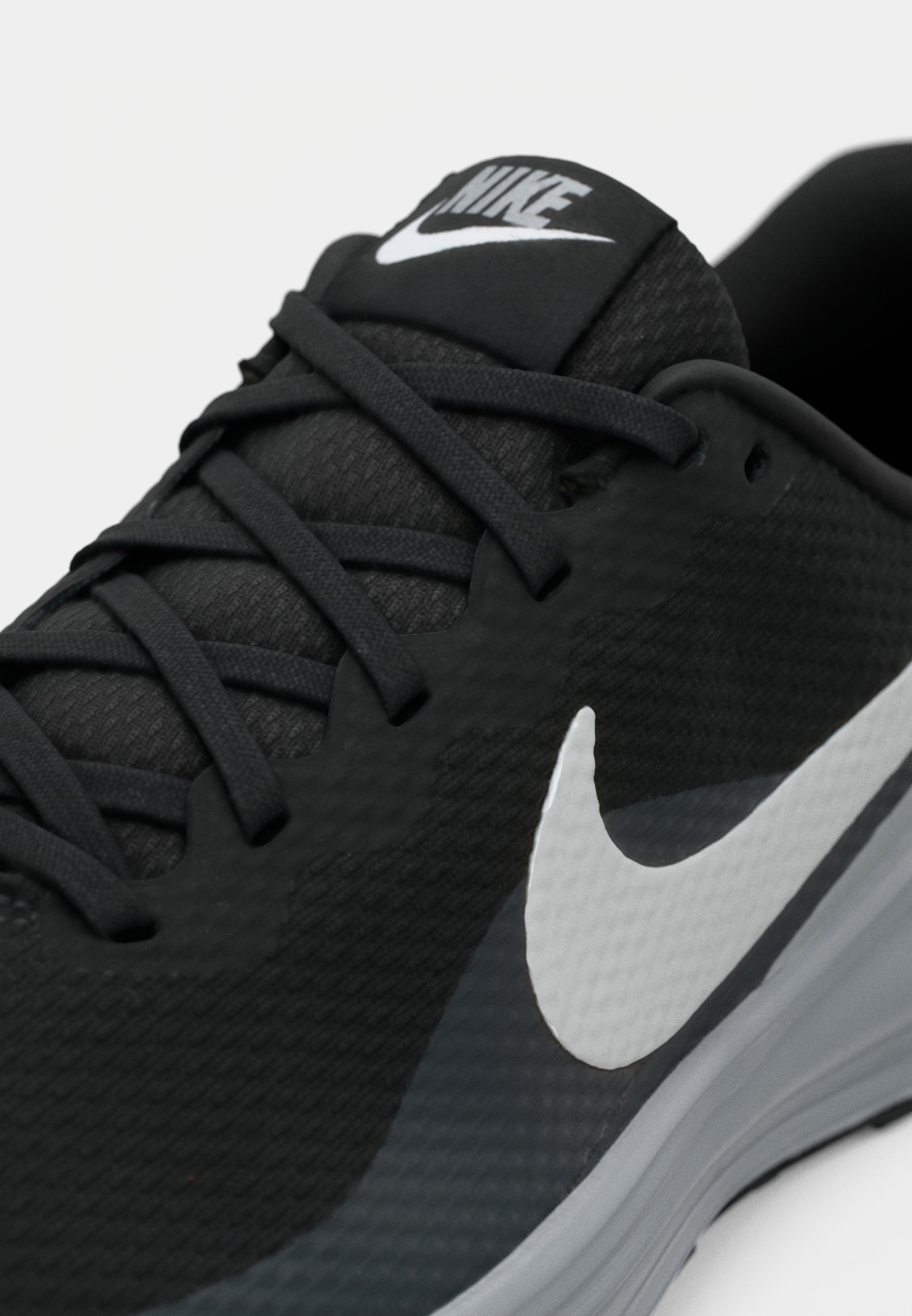 Nike Performance REVOLUTION 8 - Hardloopschoenen voor op de weg - zwart/summit wit/antraciet/licht rookgrijs