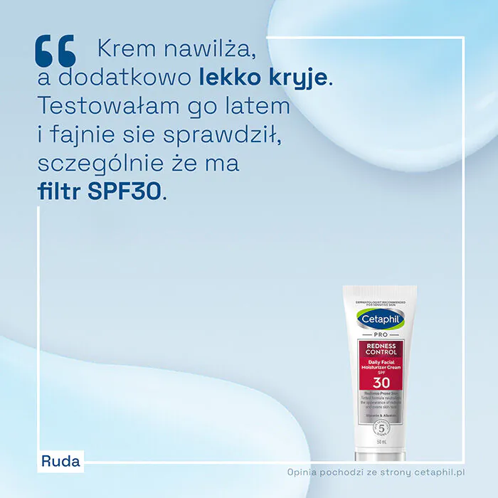 Cetaphil PRO Redness Control Krem nawilżający na dzień SPF30