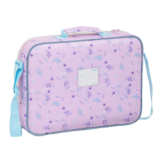  Safta M385 Cartera Extraescolares, Azul Claro/malva, Unico Unisex Niños