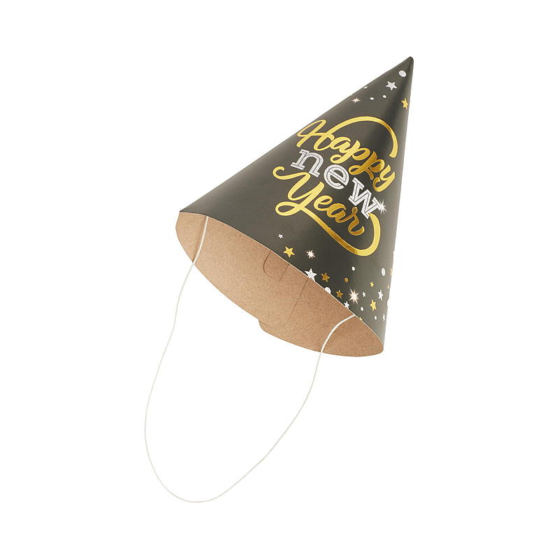 Giform partyhatt 6 papirbiter