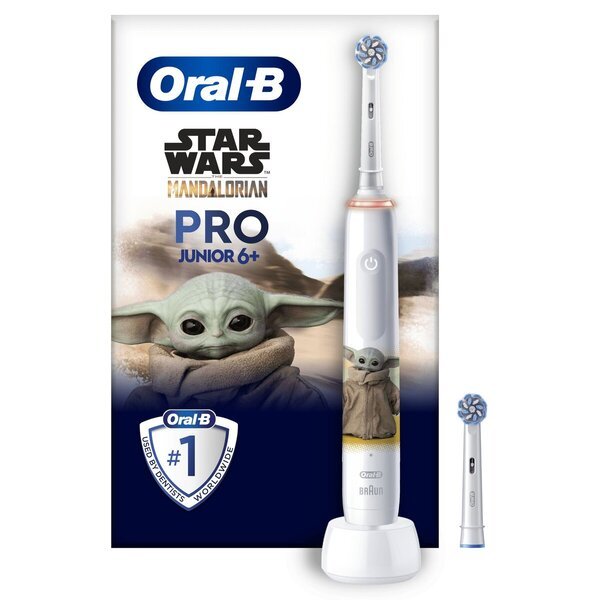 Električna zobna ščetka Oral B Pro Junior Star Wars<br>1 ročaj Star Wars + 2 glavi ščetke