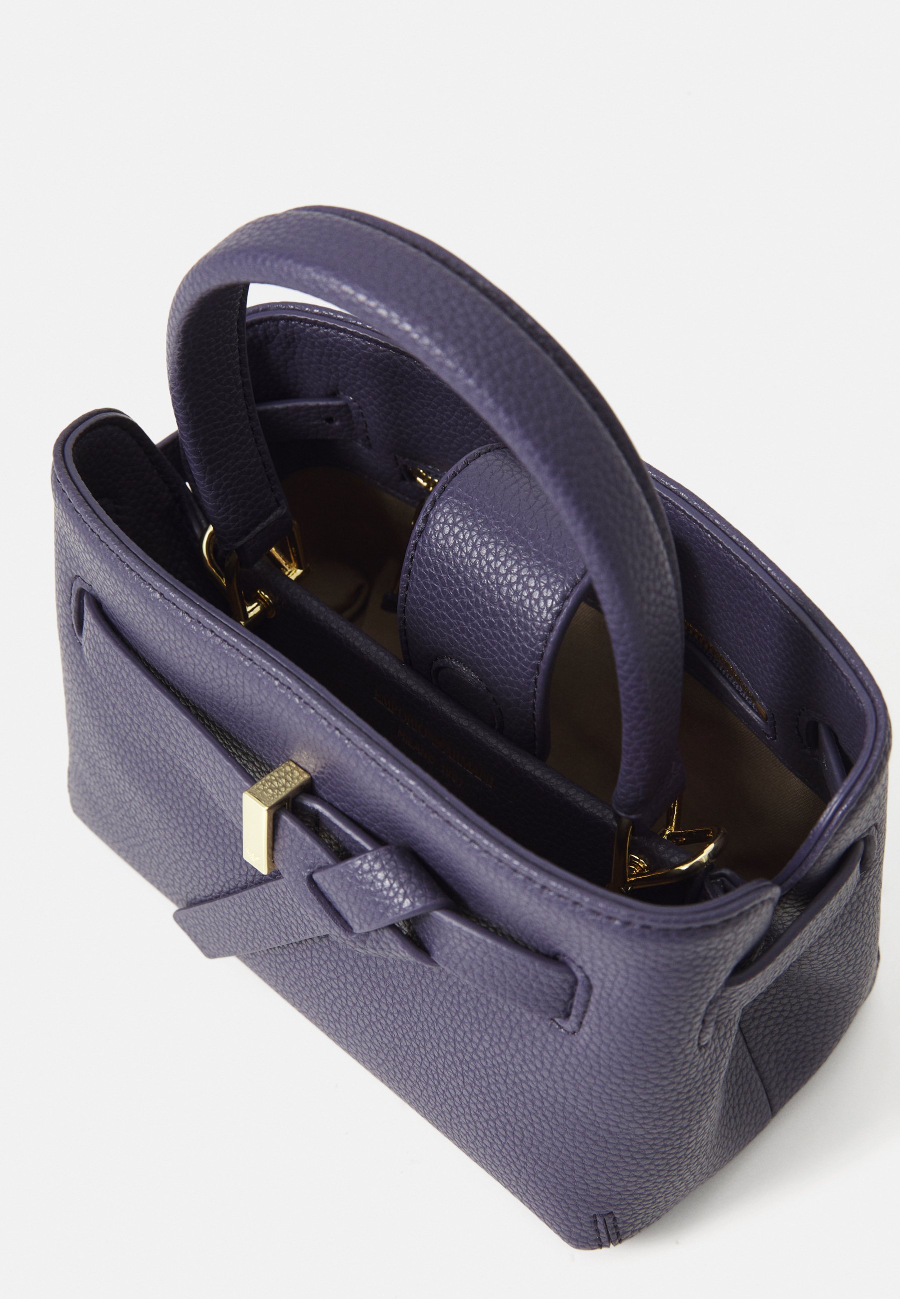 Emporio Armani MINI TAS - Handtas - bosbes