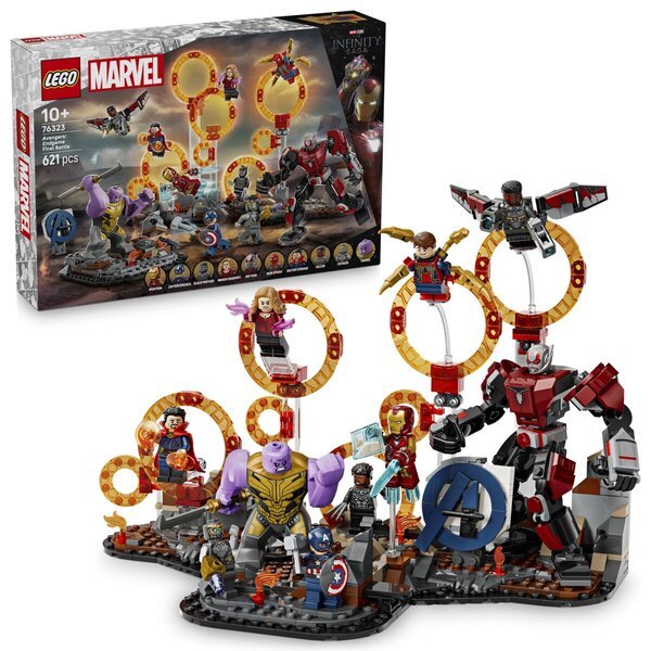 LEGO Marvel 76323 Maščevalci: Končna igra - Zadnja bitka