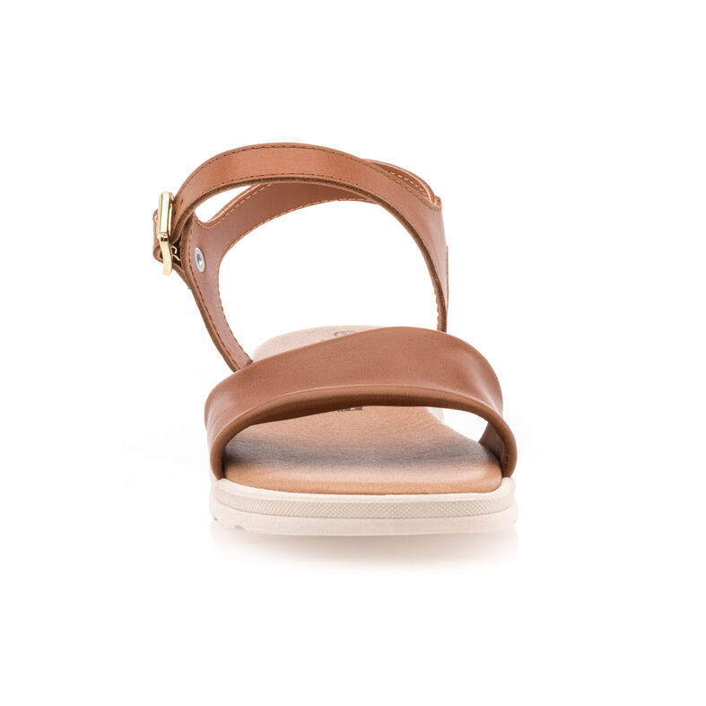 Naisten ruskeat sandaalit / avokärkiset kengät