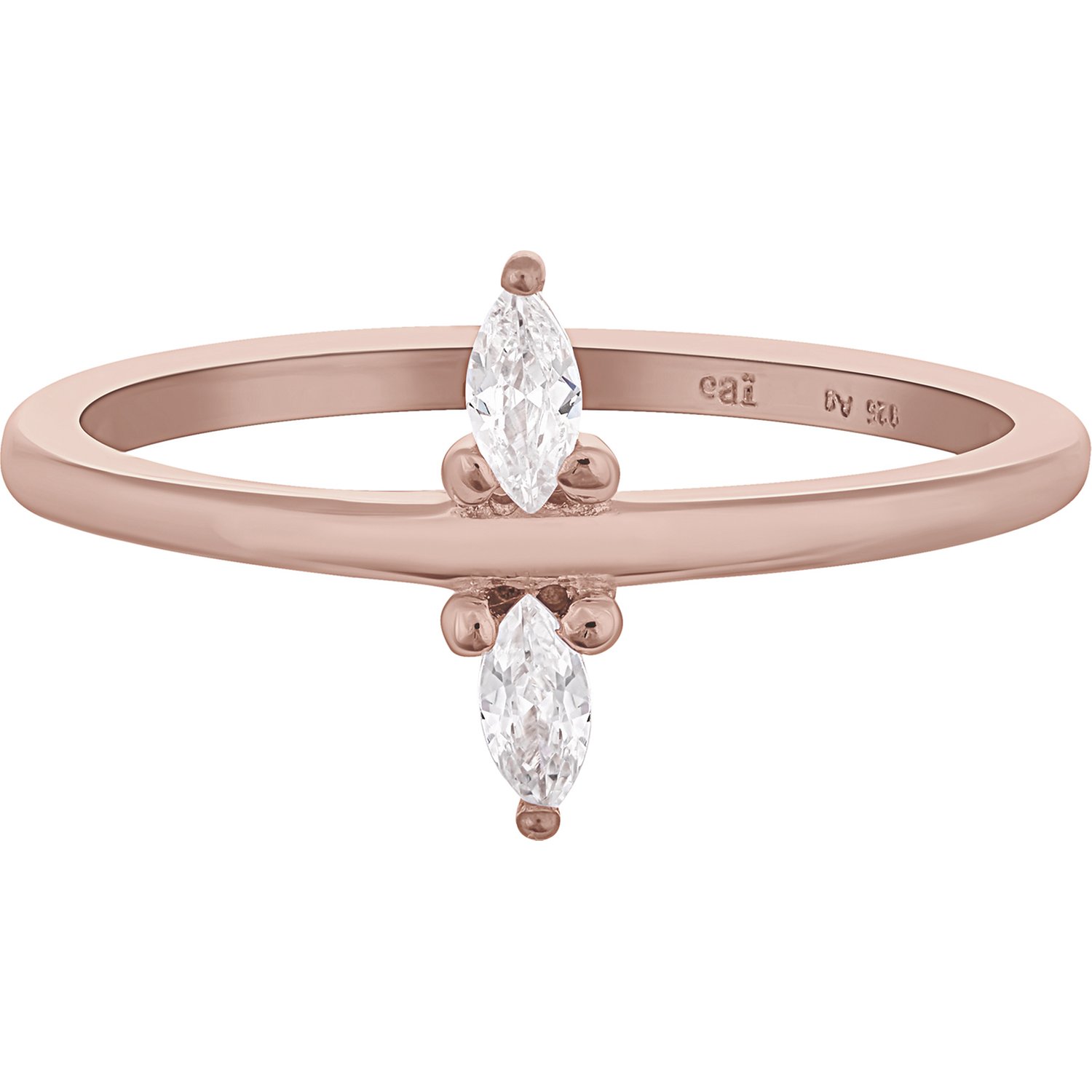 caï Bagues or rose
