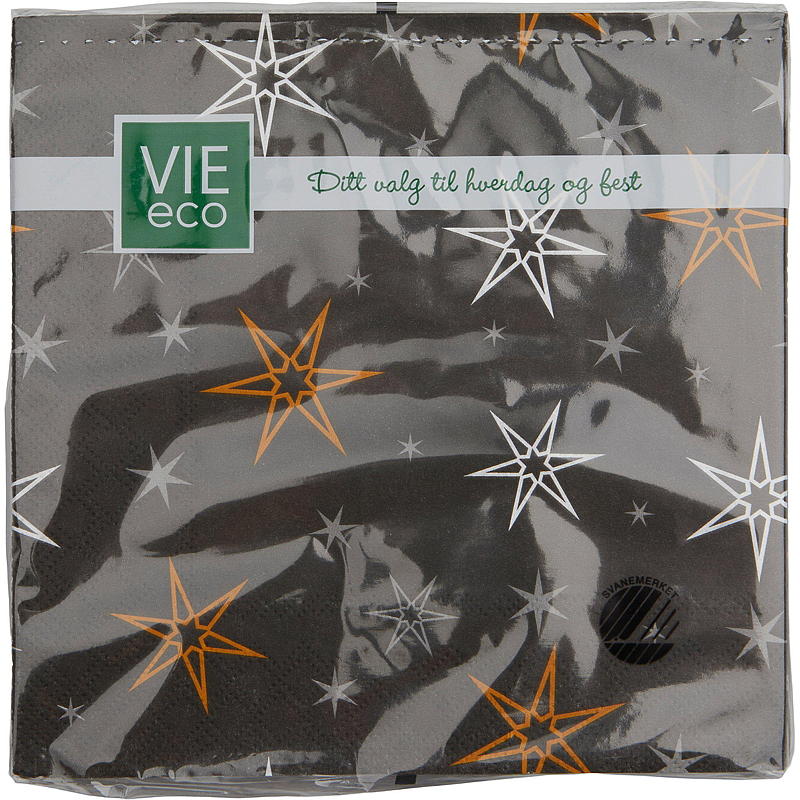 Vie Eco Servietter 20-pakning 33x33 cm julemotiv