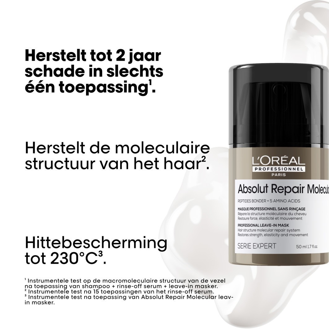 L'Oréal Professionnel regenerator bez ispiranja Absolut Repair Molecular maska bez ispiranja - 50 ml