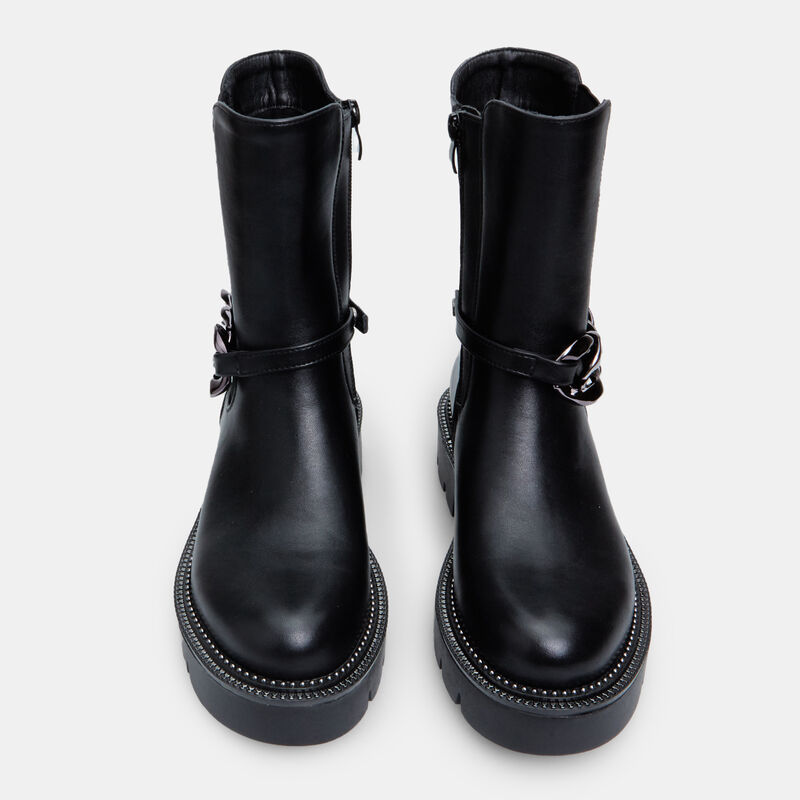 Bata Red Label damskie botki z łańcuszkiem