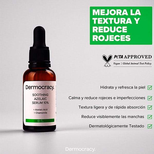 Nyugtató azelainsavas szérum 10%| 30 ml