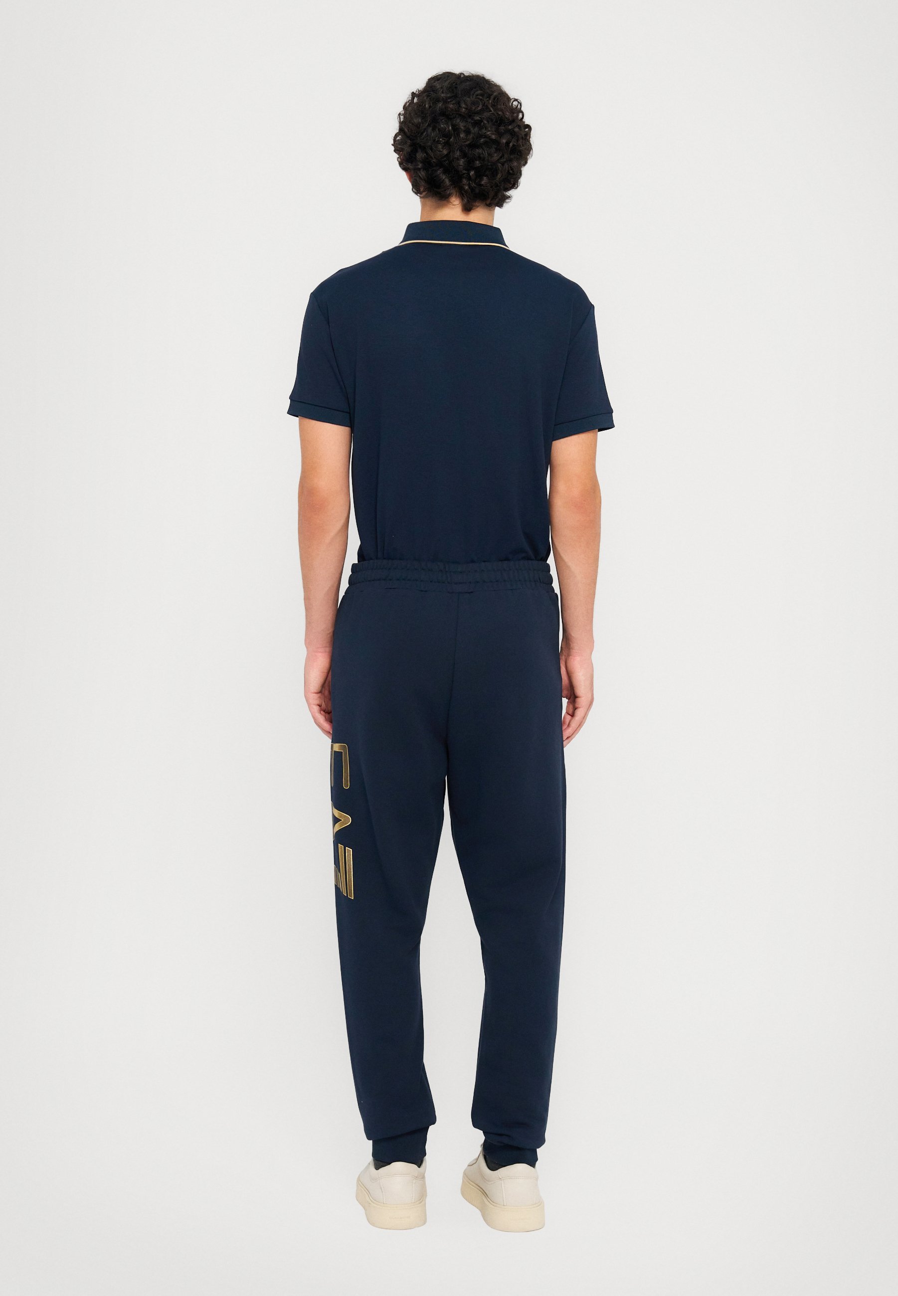 EA7 Emporio Armani TRAIN LOGOSERIES - Trainingshose - blau