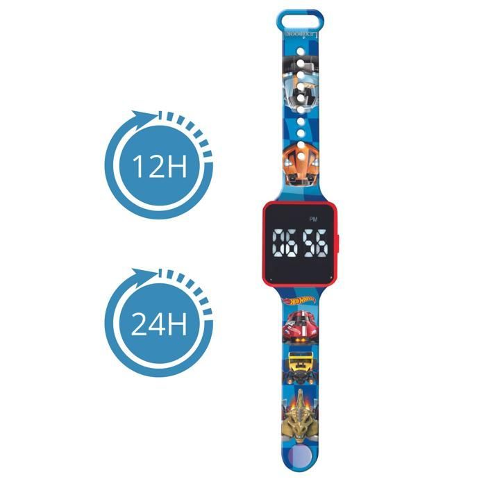 Montre digitale LED Hot Wheels