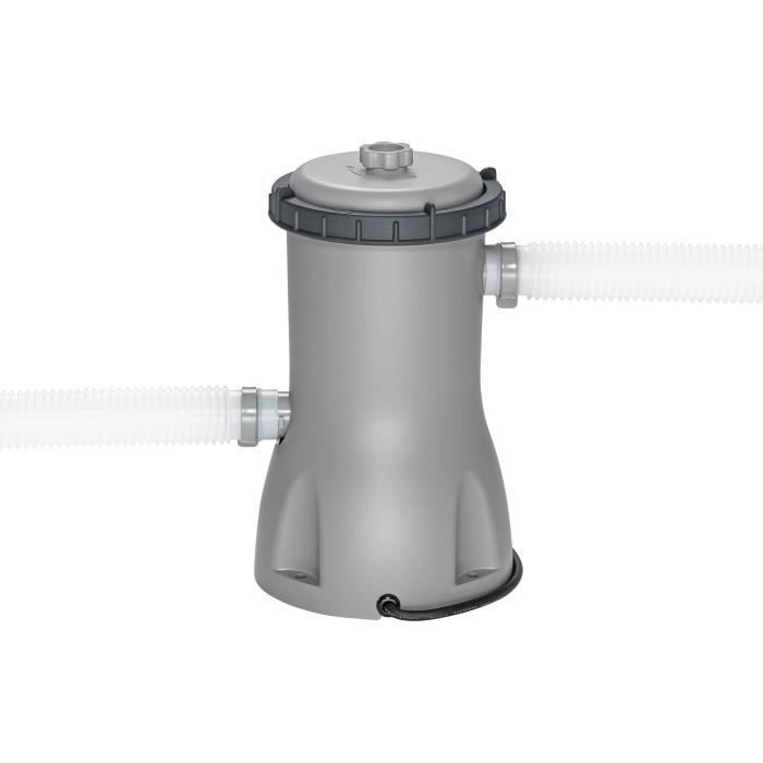 Kit piscina tubolare fuori terra BESTWAY - Steel Pro Max™ - 488 x 305 x 107 cm - Ovale (filtro a cartuccia, scaletta)