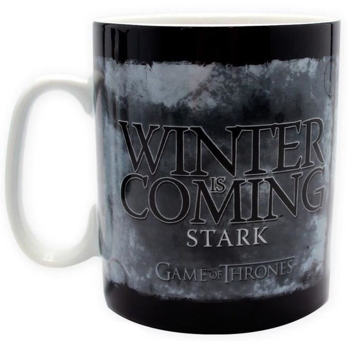 Taza de Juego de Tronos - Stark - 460 ml - Porcelana con caja - ABYstyle