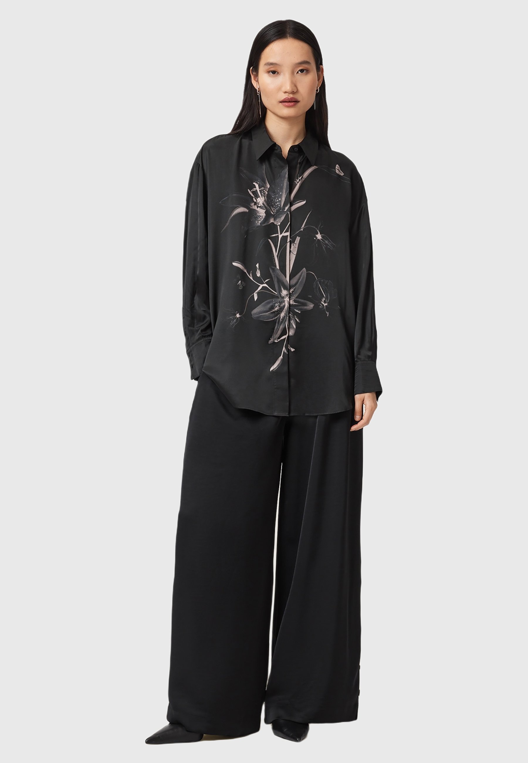 AllSaints BERNIE - Halenka - petra černá