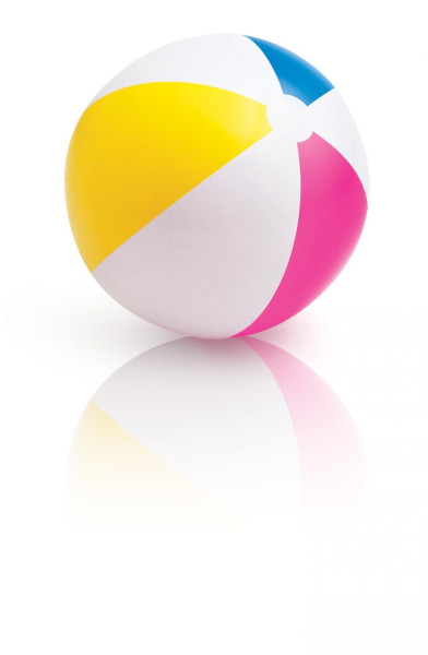 Dmuchana piłka plażowa o średnicy 61 cm INTEX 59030