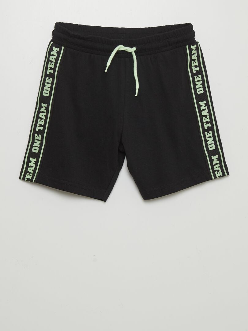 Conjunto de camiseta y pantalón corto - 2 piezas - BLANCO