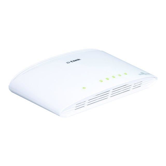 Switch Gigabit de 5 portas D-Link DGS-1005D