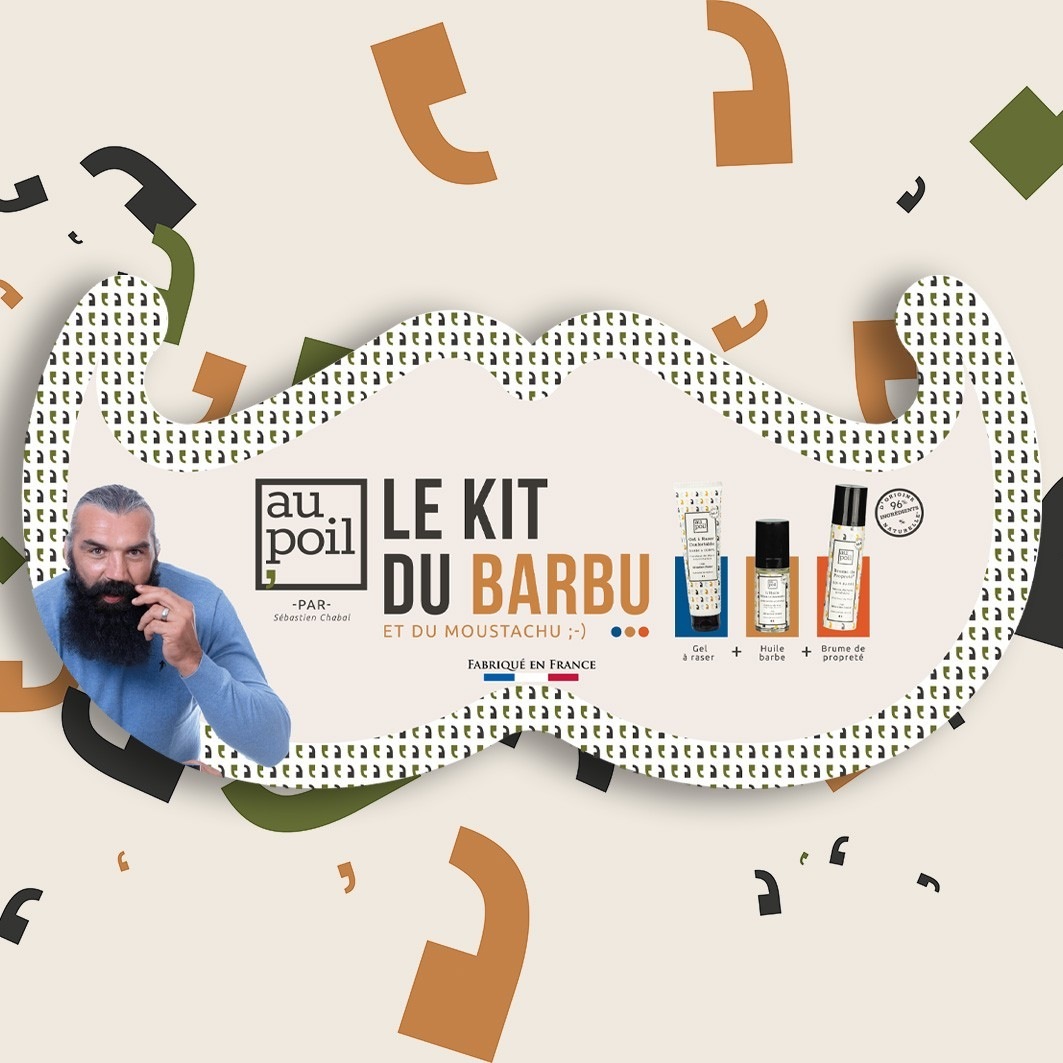 Au Poil Le Kit du Barbu