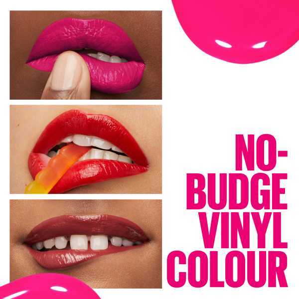 Ruj de buze Maybelline Vinyl Ink 155 Upbeat