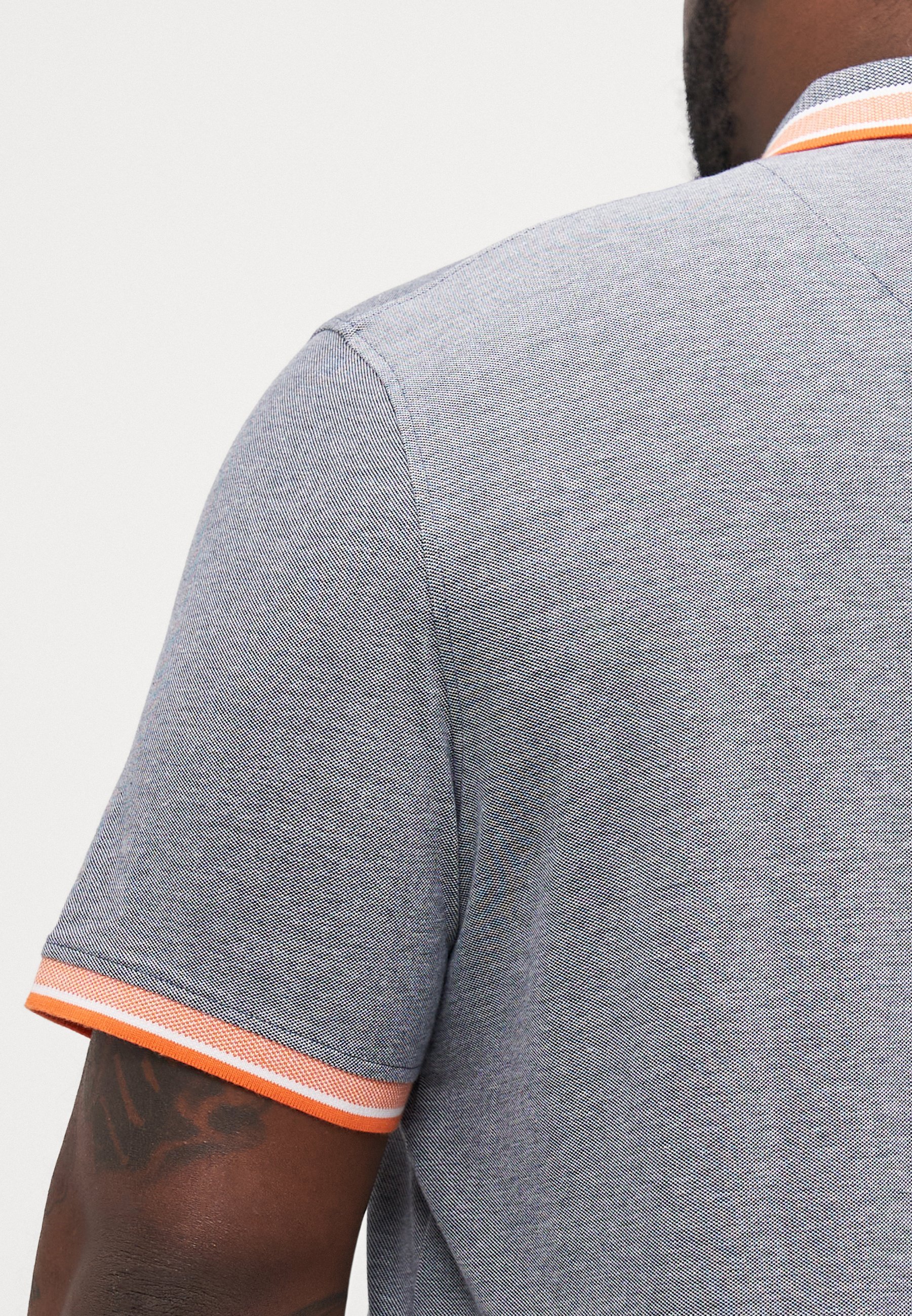 Camisa polo Jack & Jones JJEPAULOS SS NOOS PLS - azul marinho