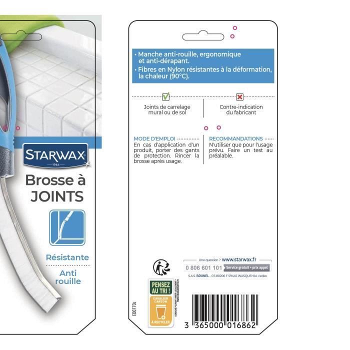 Brosse spéciale joints