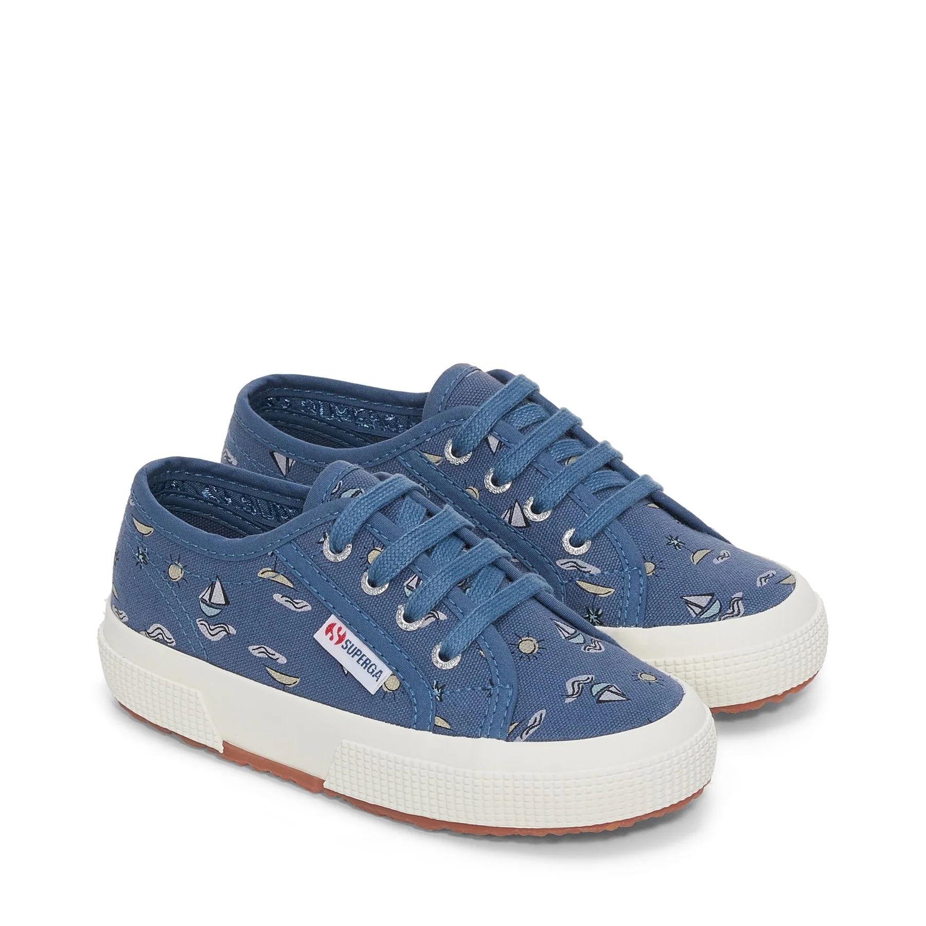 2750 KIDS SEA PRINT-BLUE DUSTY SEA PRINT