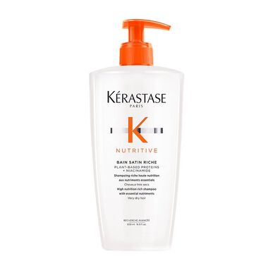 Kérastase Nutritive Bain Satin Riche Intense Nourishing Shampoo for veldig tørt hår 500 ml 500 ml